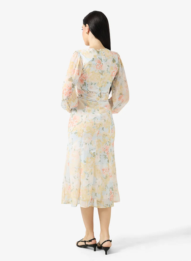 ايلا Floral Print Dress